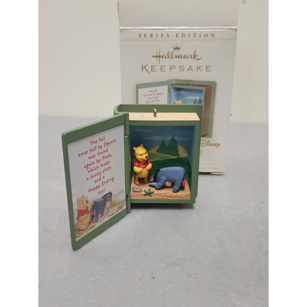 Lot Of 3 Hallmark Keepsake Pooh Bear Ornaments - Picture 2 of 10